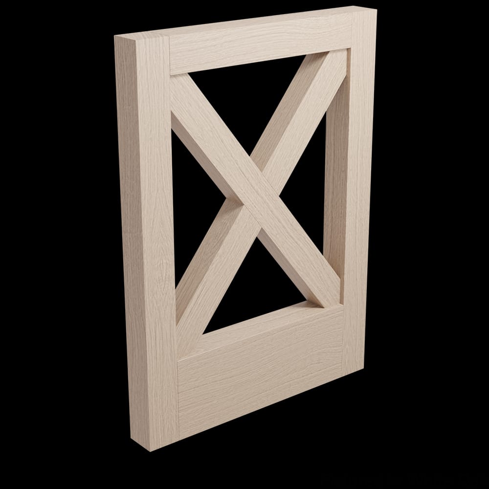 01XPN3025LNGWK1 - Designs of Distinction - 3 inch x 25 inch Trimmable Island End Panel - White Oak