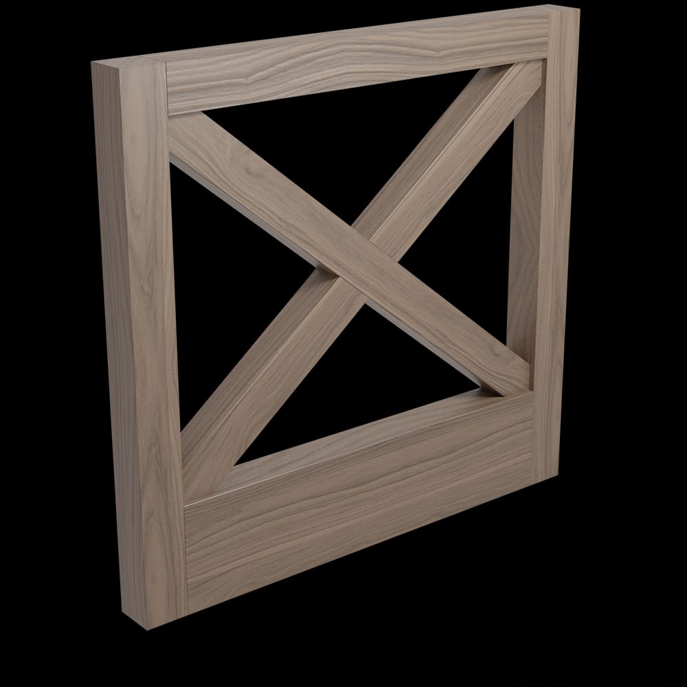 01XPN3036LNGWL1 - Designs of Distinction - 3 inch x 36 inch Trimmable Island End Panel - Walnut