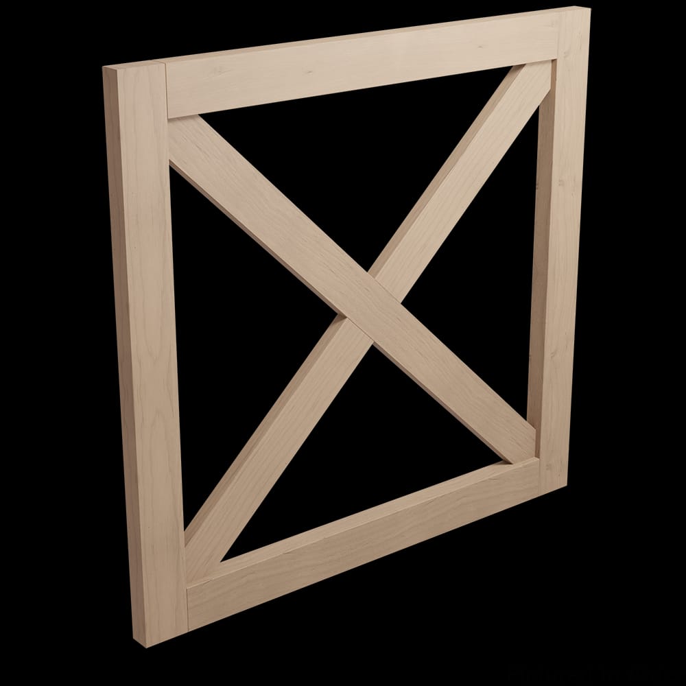 01XPNL1536AL1 - Designs of Distinction - 1.5 inch x 36 inch Island End Panel - Alder