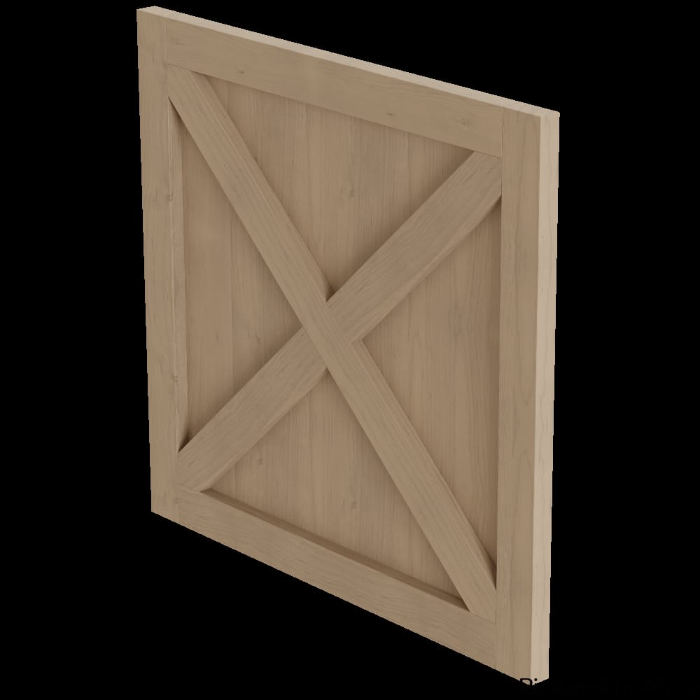 01XPNL1536AL4 - Designs of Distinction - 1.5 inch x 36 inch Island End Panel with Backer - Alder