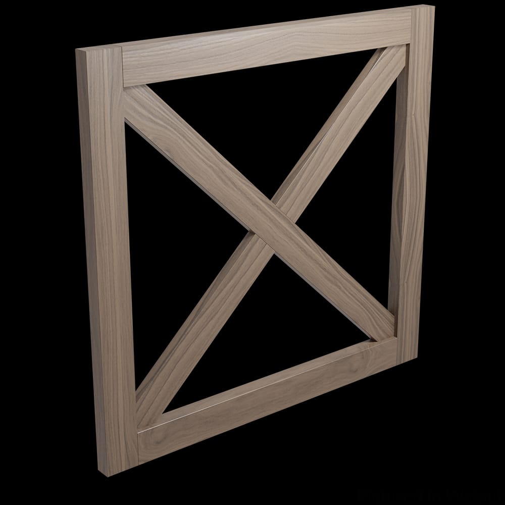 01XPNL1536WL1 - Designs of Distinction - 1.5 inch x 36 inch Island End Panel - Walnut