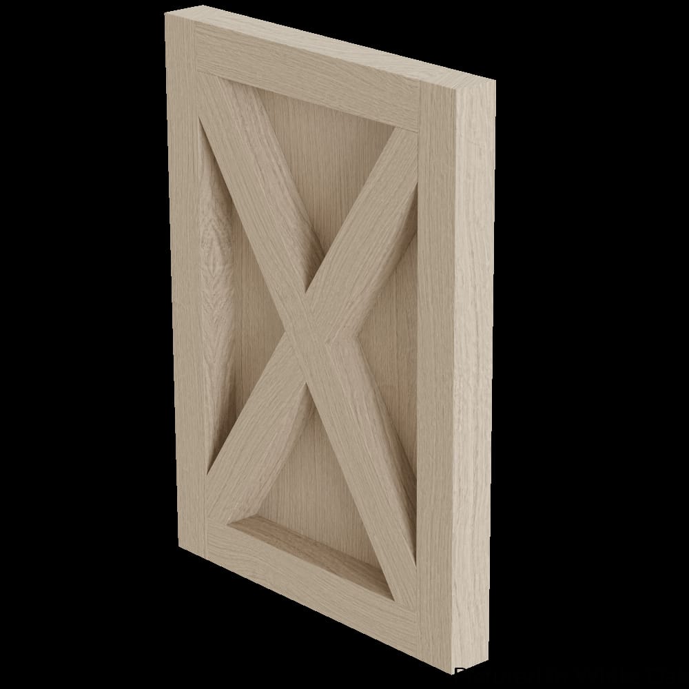01XPNL3025WK4 - Designs of Distinction - 3 inch x 25 inch Island End Panel with Backer - White Oak