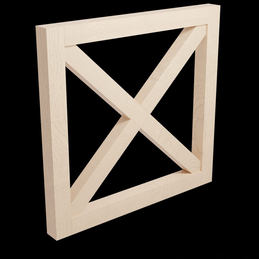01XPNL3036HM1 - Designs of Distinction - 3 inch x 36 inch Island End Panel - Hard Maple