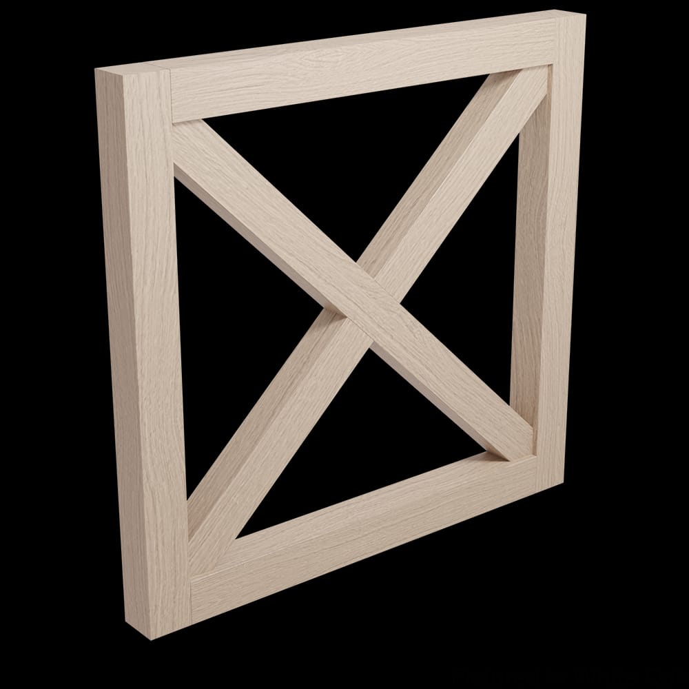 01XPNL3036WK1 - Designs of Distinction - 3 inch x 36 inch Island End Panel - White Oak