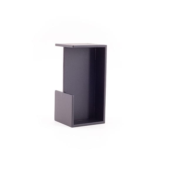 DSI-4254-100-45-BL - Sliding Door Handle - Stainless Steel - Matte Black - Sugatsune