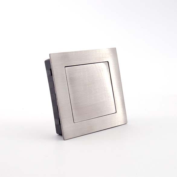 DSI-4501-75 - Recessed Pull - Flush Cover - Square Design - Stainless Steel - Satin - Sugatsune