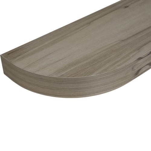 FSC8124HUF1 - Curved Floating Shelf - 24 inch - Hickory