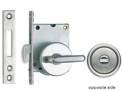 HC-30L - Sliding Door Latch - Stainless Steel - Satin Finish - Sugatsune