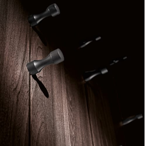 D0HPXXT - Pin System - Soft Touch - Titanium Finish - Pin Hang - Salice