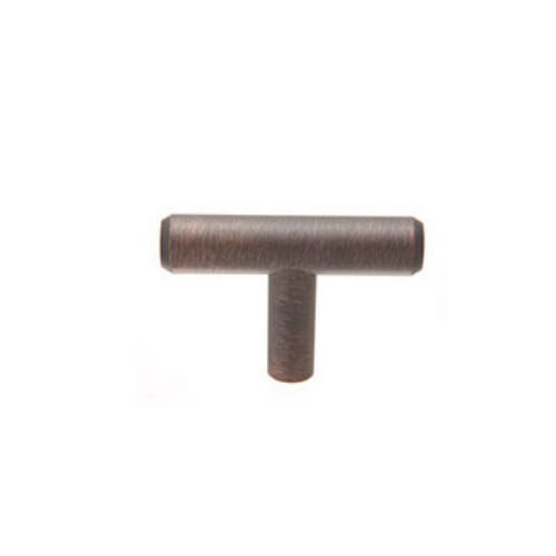 Cabinet Knob - Round Bar Pull Collection - 12mm - Oil Rubbed Bronze Finish