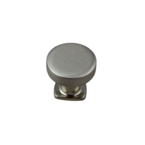 Cabinet Knob - Manhattan Collection - Round Flat Top - 32mm - Dark Pewter Finish
