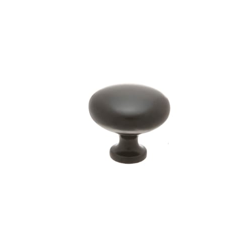 Cabinet Knob - Mushroom - 31mm - Matte Black Finish