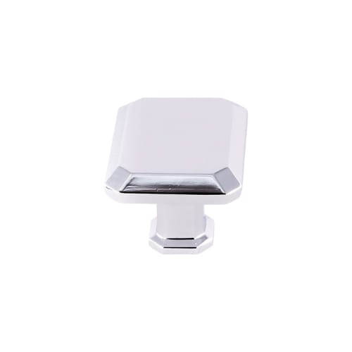 Cabinet Knob - Colorado - Rectangular - Polished Chrome Finish