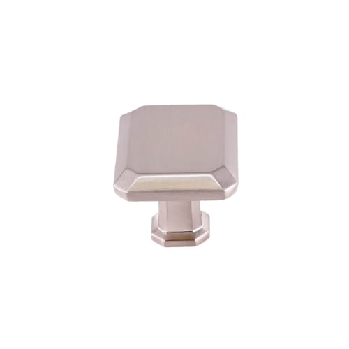 Cabinet Knob - Colorado - Rectangular - Satin Nickel Finish