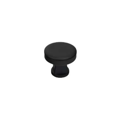 Cabinet Knob - Colorado Collection - 32mm Diameter - Matte Black Finish