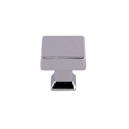 Cabinet Knob - Colorado Collection - Square - 29.8mm Diameter - Polished Chrome Finish