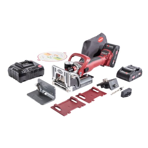 101801DS - Zeta P2 - Diamond Cutter and Drill Jig - Cordless - Batteries and Charger Included - Lamello