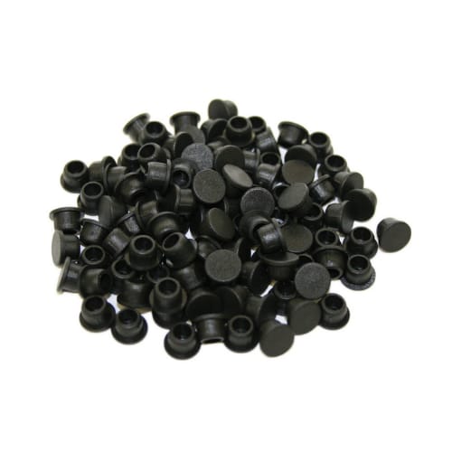 335281 - Clamex - Cover Cap - 6mm - 90 Degree - Black - 100  Pieces - Lamello