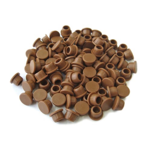 335287 - Clamex - Cover Cap - 6mm - 90 Degree - Window Gray - 100  Pieces - Lamello