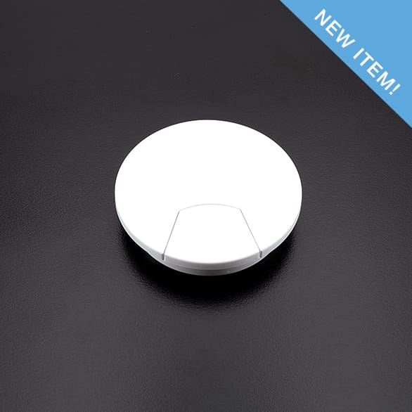 LS60F-WT - Cable Grommet - 60mm - White - Sugatsune