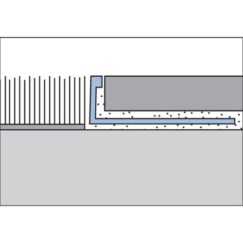 GLM-PBE80 - L Channel - Pvc - 5/16 Inch - 8ft - Beige Finish