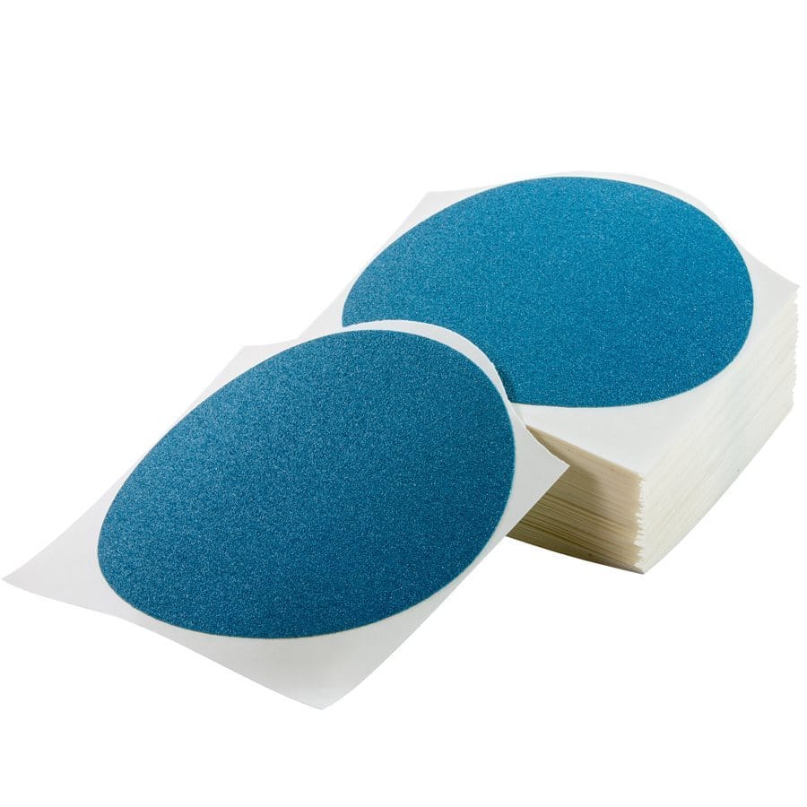 M-173434 - Filmtek - Sanding Disc - 5 x NH - Square Tab - PSA - 320 Grit - Uneeda