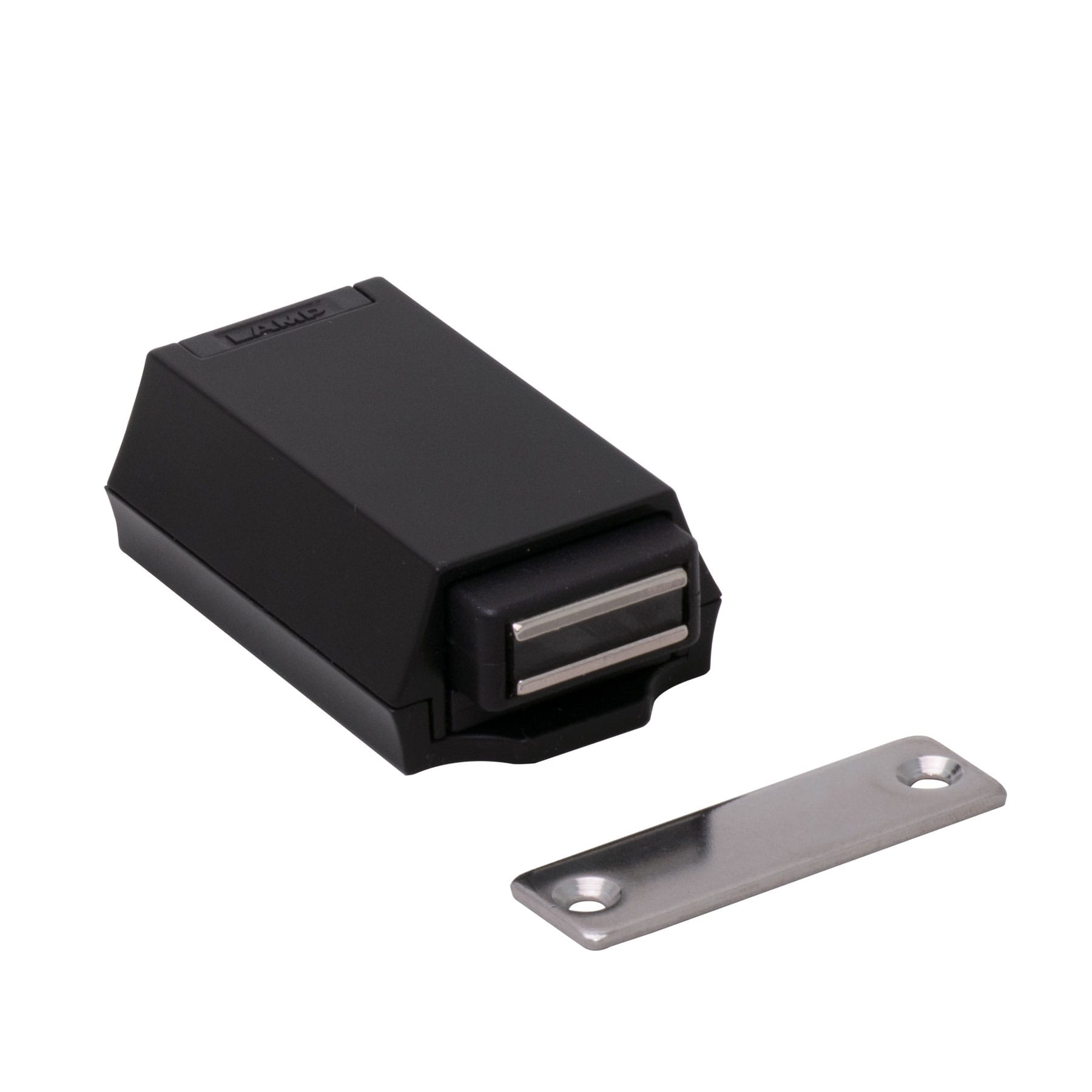 ML-ZN80-BL - Door Latch - Push to Open - Black - Sugatsune