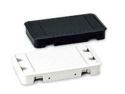 V2000/BE - Cable Grommet -Rectangle - Beige - Sugatsune