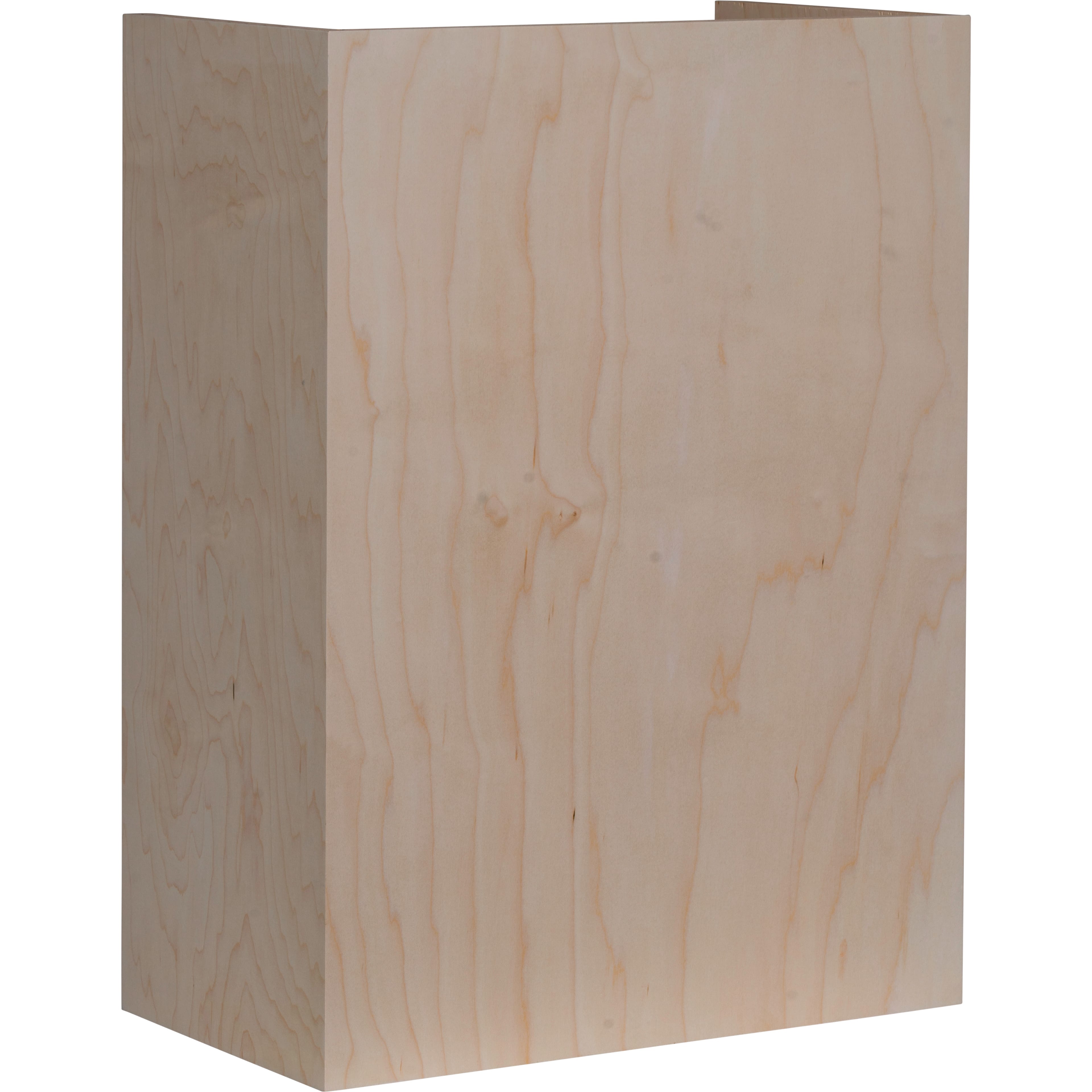 RCH427UF1 - Wall Hood Chimney - 23.5 inch - Designed for 42 inch wide Hood - Rift White Oak