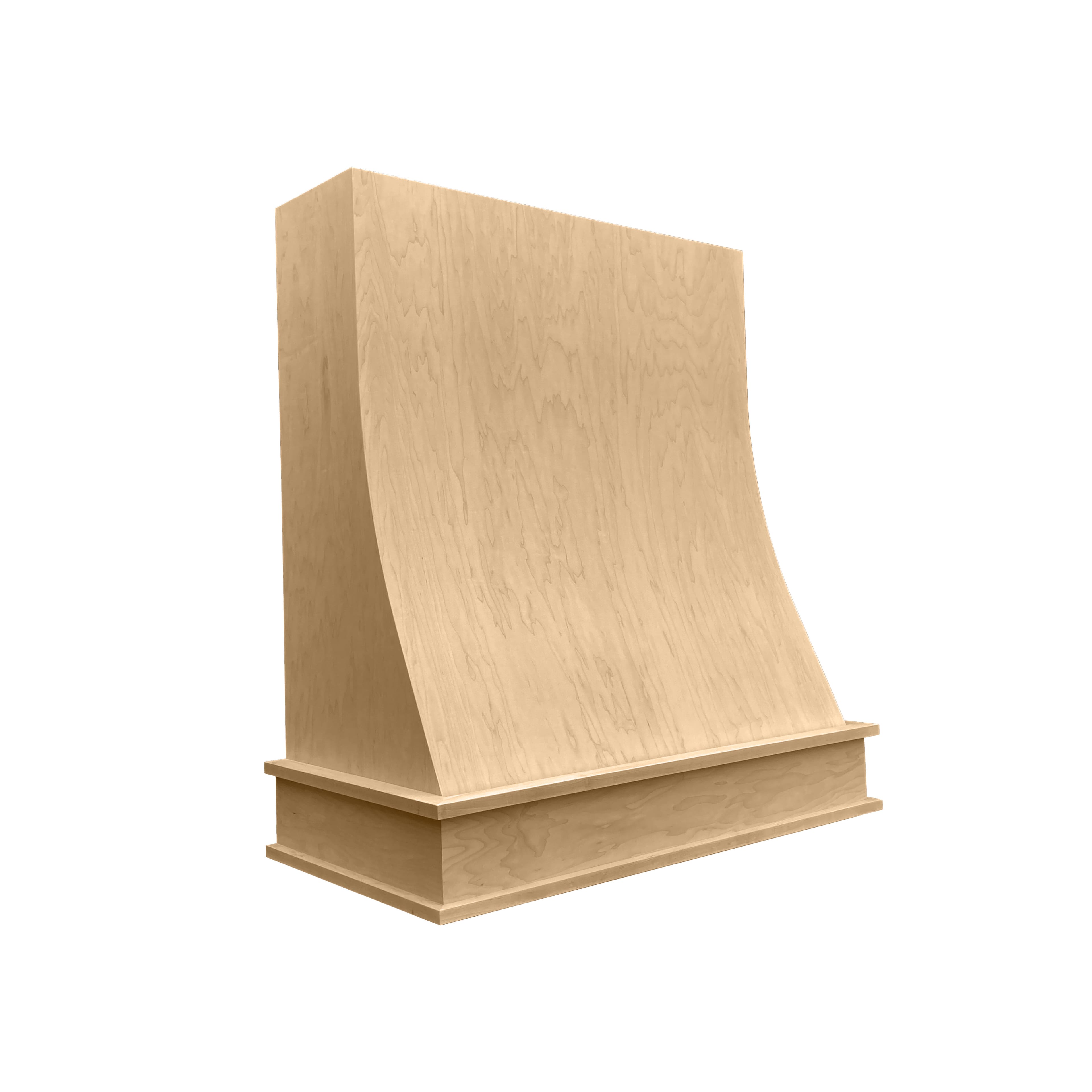 R30C36SMB1CUF1 - Waterfall Wall Hood - 36 inch wide x 42 inch tall - Cherry