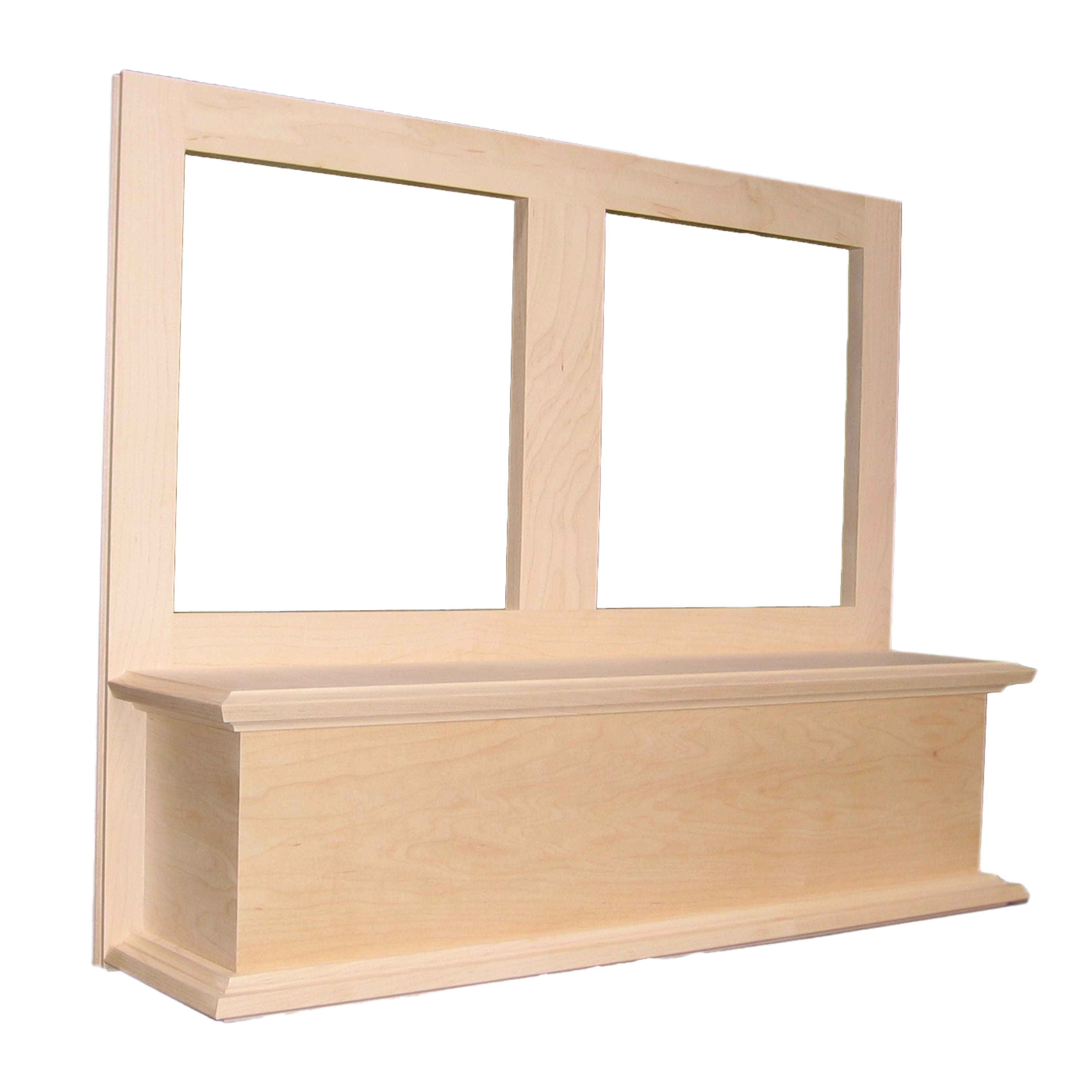 R4030SMB1MUF1 - Accent Canopy Hood - Straight - 30 inch wide x 24 inch tall - Maple