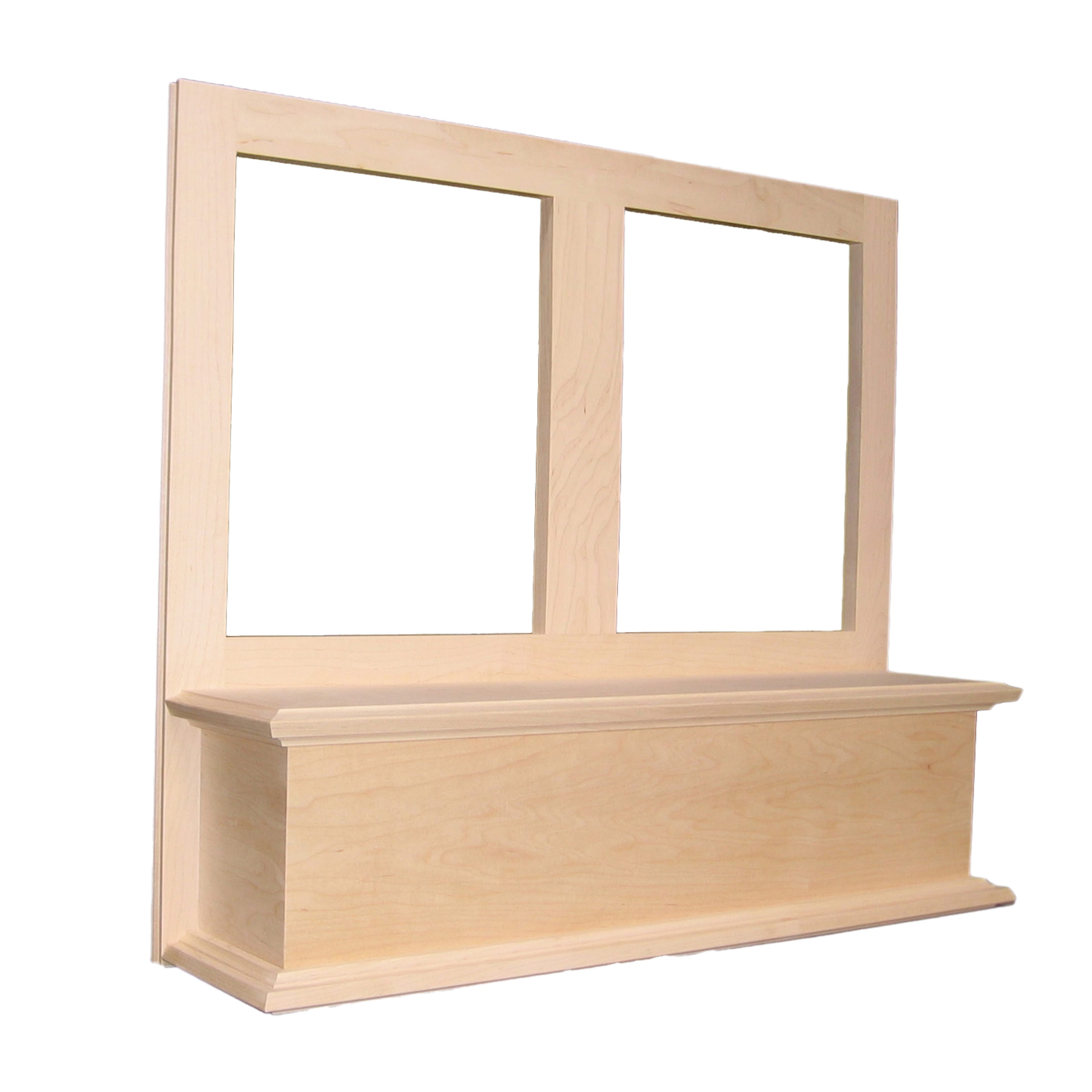 R5036SMB1MUF1 - Accent Canopy Hood - Straight - 36 inch wide x 30 inch tall - Maple