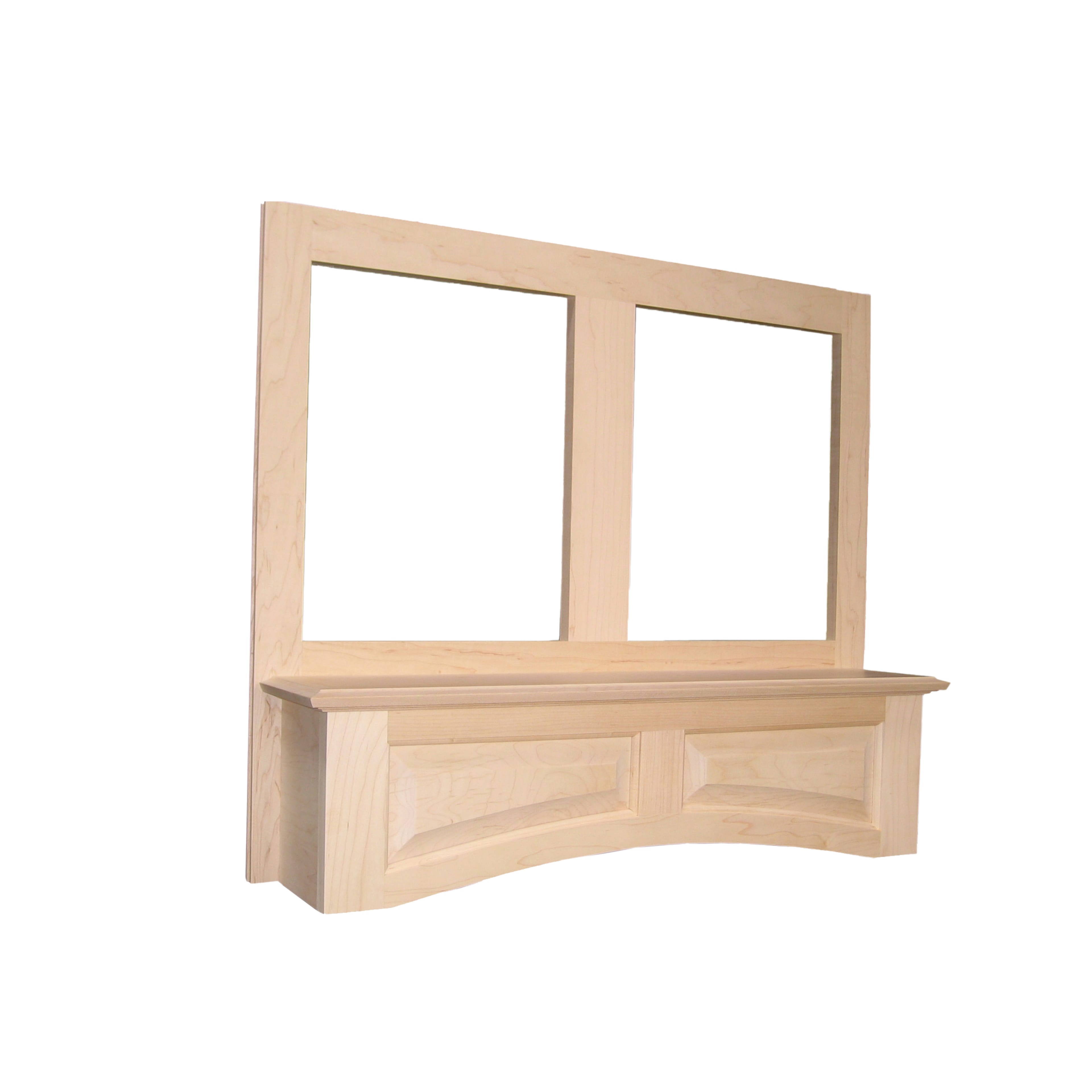 R5136SMB17UF1 - Accent Canopy Hood - Arched - 36 inch wide x 30 inch tall - Rift White Oak