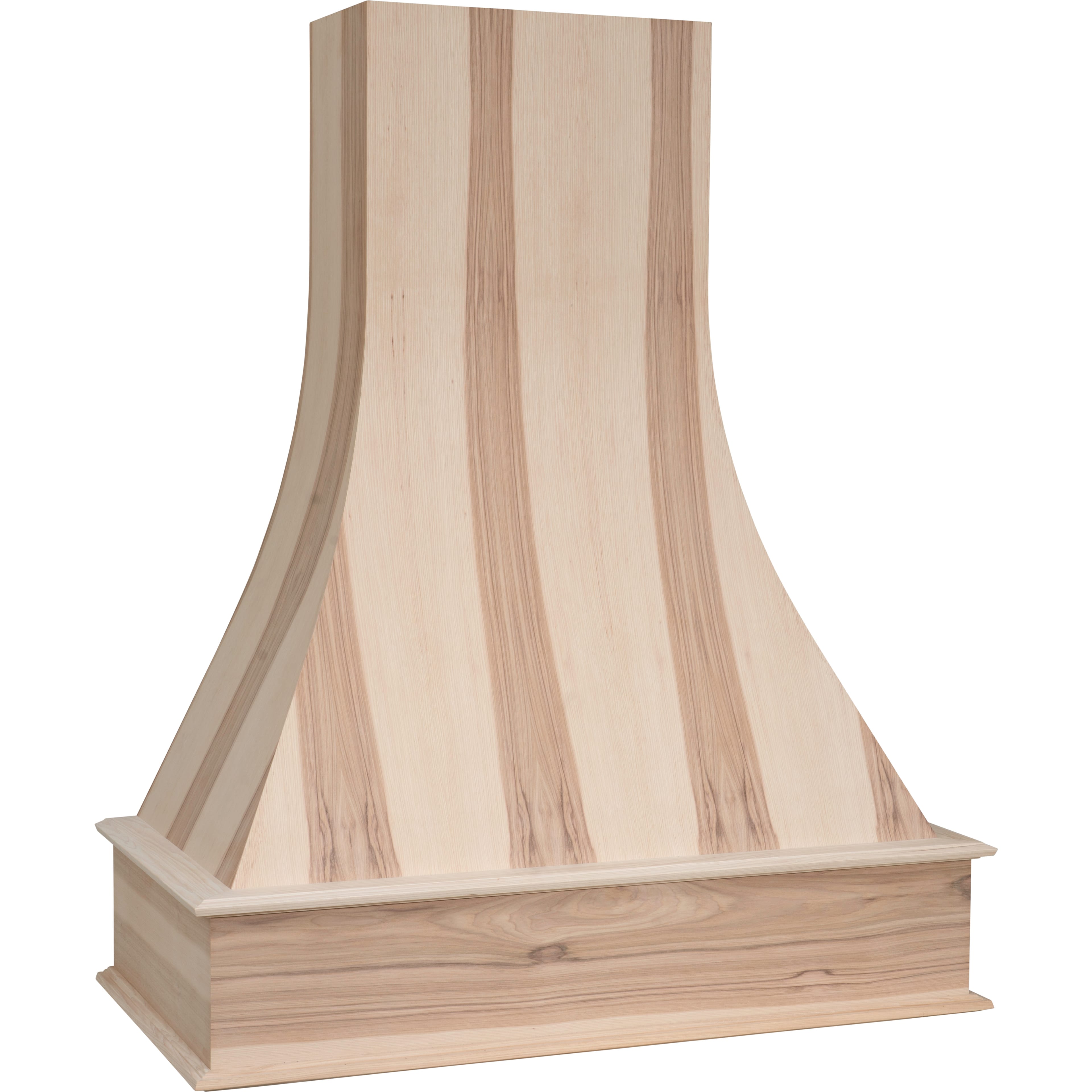 RC30B30SMB1X7UF4 - Artisan Wall Hood - Two Tone - 30 inch wide x 46 inch tall - Paint Grade with Rift White Oak Base