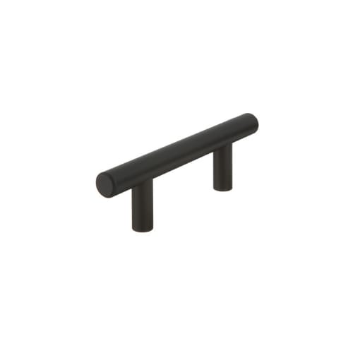 Cabinet Pull - Round Bar Pull Collection - 64mm Center to Center - Matte Black Finish