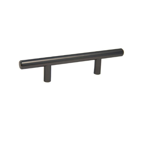 Cabinet Pull - Round Bar Pull Collection - 3 Inch Center to Center - Dark Pewter Finish
