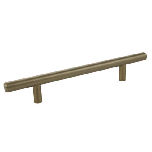 Cabinet Pull - Round Bar Pull Collection - 5 Inch Center to Center - Radiant Gold Finish