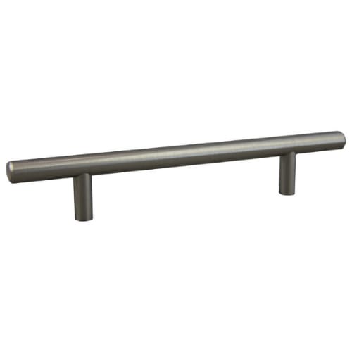Cabinet Pull - Round Bar Pull Collection - 5 Inch Center to Center - Satin Nickel Finish