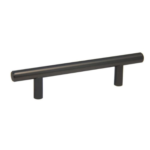 Cabinet Pull - Round Bar Pull Collection - 96mm Center to Center - Dark Pewter Finish