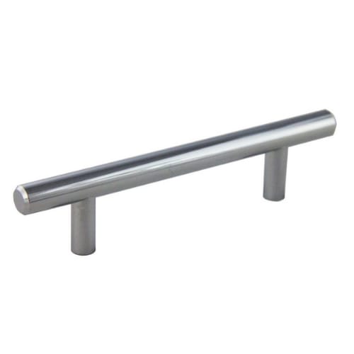 Cabinet Pull - Round Bar Pull Collection - 96mm Center to Center - Polished Chrome Finish