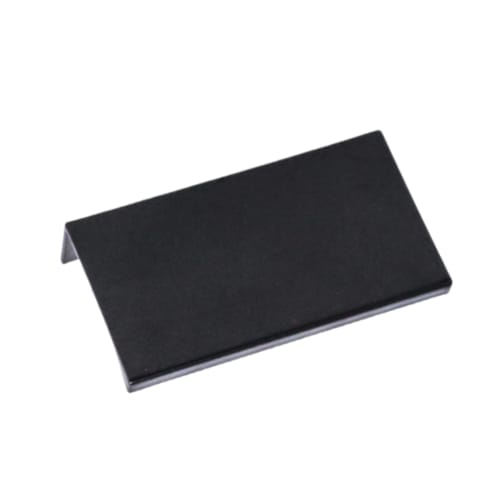 Cabinet Pull - Tab Pull Collection - 46mm Center to Center - Matte Black Finish