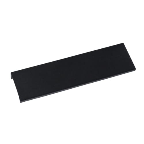 Cabinet Pull - Tab Pull Collection - 112mm Center to Center - Matte Black Finish