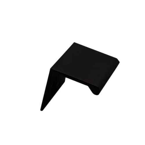 Cabinet Pull - Tab Pull Collection - 33mm Center to Center - Matte Black Finish
