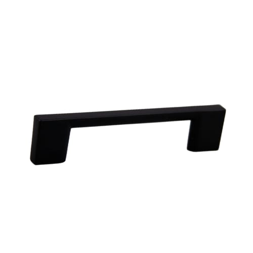 Cabinet Pull - Miami Collection - 96mm Center to Center - Matte Black Finish