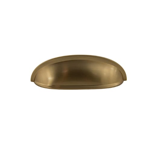 Cabinet Pull - Cup Pull Collection - 3 Inch Center to Center - Radiant Gold Finish