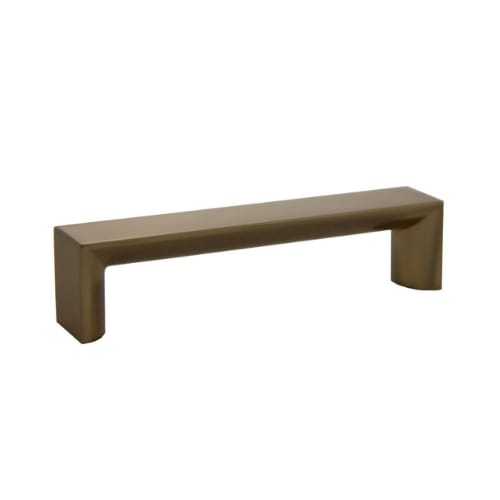 Cabinet Pull - Modern - Square - 96mm Center to Center - Radiant Gold Finish