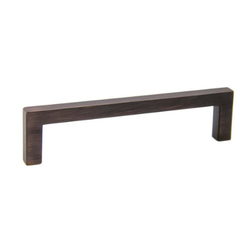 Cabinet Pull - Modern Collection - Square - 128mm Center to Center - Oil Rubbed Bronze Finish