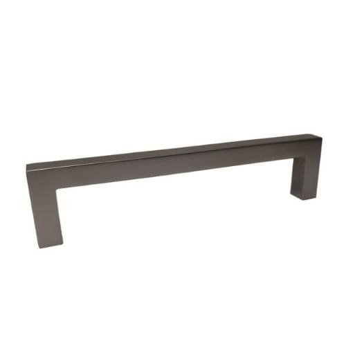 Cabinet Pull - Modern Collection - Square - 128mm Center to Center - Dark Pewter Finish