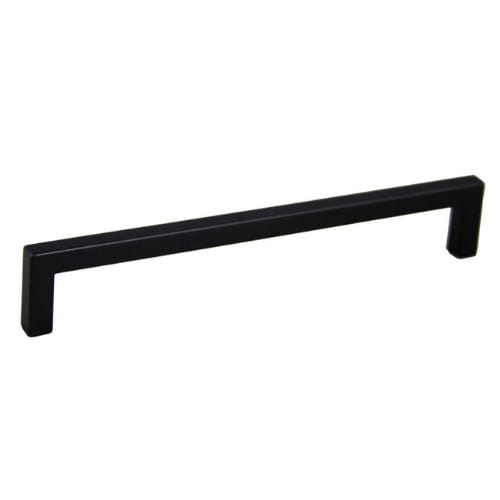 Cabinet Pull - Modern Collection - Square - 192mm Center to Center - Matte Black Finish