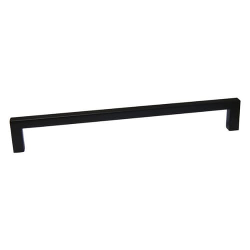 Cabinet Pull - Modern Collection - Square - 224mm Center to Center - Matte Black Finish